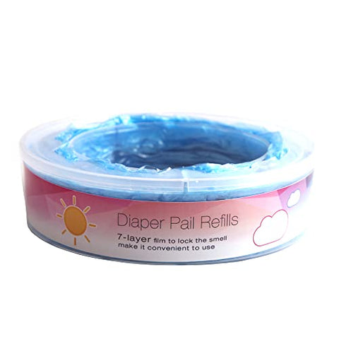 Generic - Refis de sacos para lixeira de fraldas compatíveis com Lixeiras Diaper Genie – Pacote com 9 unidades (CL01ZHY)