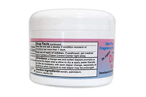 DiaperDerm - Creme para Assaduras de Bebê com 5 Ingredientes para Cuidado Suave, Feliz e sem Assaduras, 240 ml