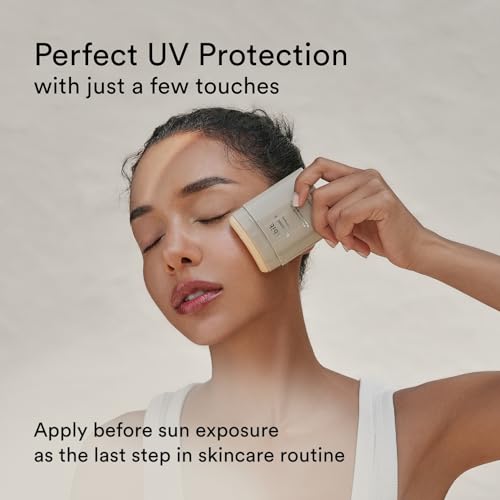 Abib Airy Sunstick Smoothing Bar SPF50 | Protetor Solar Facial e Corporal de Acabamento Matte Não Pegajoso, Duradouro | Stick Solar Coreano