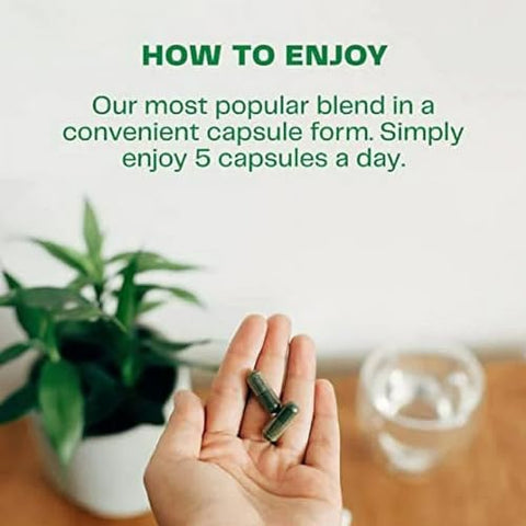 Greens Superfood Powder: Pó de Verdes com Enzimas Digestivas | 100g - Amazing Grass