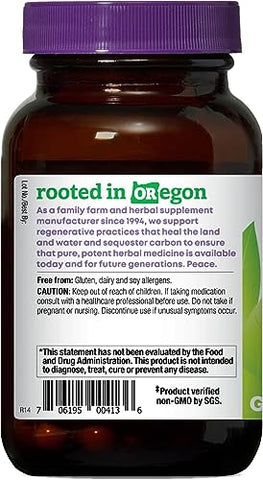 Oregon's Wild Harvest - Oregon’s Wild Harvest Cápsulas de Mirtilo, Suplemento Antioxidante, 880 mg, 60 Unidades