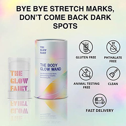 The Glow Fairy - Loção Corporal Glow Fairy Retinol – Creme Firmador Anti-idade – Rugas, Estrias, Manchas Escuras, Linhas Finas – Firmeza – 100g
