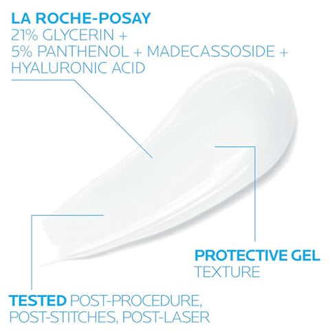 La Roche-Posay Cicaplast Gel B5 | Gel Reparador Protetor para Pele Rachada e Ressecada com Madecassoside e Glicerina | Testado Pós-Procedimento, Pós-Pontos, Pós-Laser, 40 ml