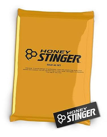Géis Energéticos Orgânicos – Kit Sortido com Adesivo – 12 Unidades – 4 de Cada Sabor – Fonte de Energia para Qualquer Atividade – Açaí Romã, Ouro - Honey Stinger