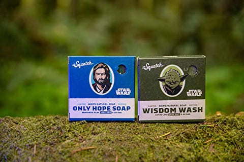 Coleção de Sabonetes Star Wars – Sabonetes Naturais para Homens – Kit com 4 Barras de Sabonete para Homens - Dr. Squatch