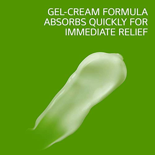 Gel-Creme Calmante com Aloe, Hidrata e Alivia Instantaneamente a Pele Sensível, Livre de Fragrâncias e Parabenos, 16 oz (473 ml) - Cetaphil