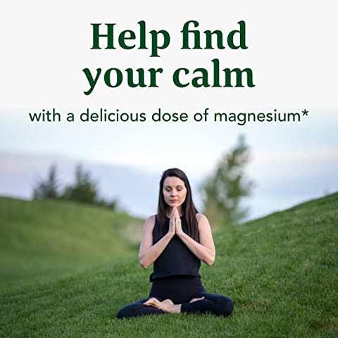 Relax Calm Pó de Magnésio – Magnésio Glicinato Altamente Absorvível, Citrato de Magnésio | 100g - MegaFood