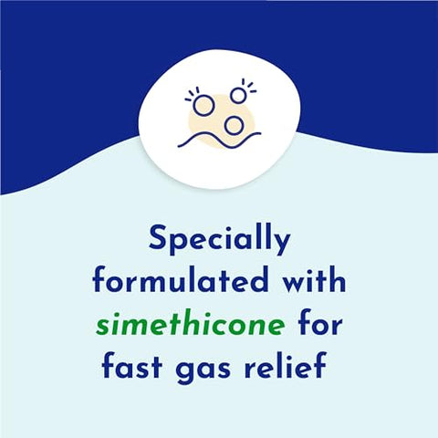 Ultra Strength Alívio de Gases em Cápsulas Softgels com Simeticona 180 mg para Alívio de Inchaço – 50 Unidades - Gas-X