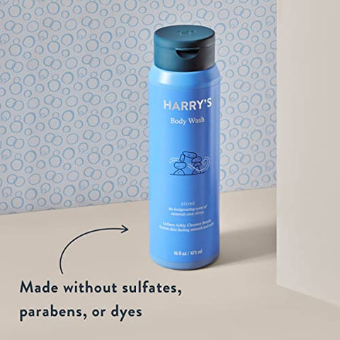 Harry's - Harry’s Men’s Body Wash – Pack de Variedades – 4 Unidades de 473 ml (Embalagem Pode Variar)