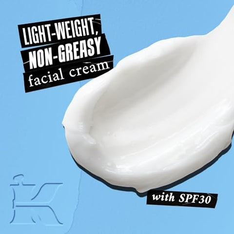 Kiehl’s Ultra Facial Cream SPF 30: Hidratante Facial Diário Leve para Todos os Tipos de Pele, Hidratação 24 horas, Proteção Solar UV, Não Oleoso, Absorção Rápida, com