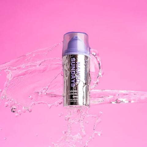 Naked Sundays - CabanaClear Gel Serum FPS50, Livre de Silicone, Invisível, Protetor Solar Facial de Amplo Espectro, Leve, Livre de Fragrância e Óleo – Para Todos os Tipos de Pele e Tons de Pele