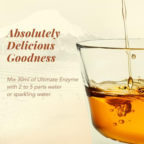 Japan Digestive Ultimate Enzyme Drink – 100% Puro 106 Tipos de Vegetais – 500ml - AFC