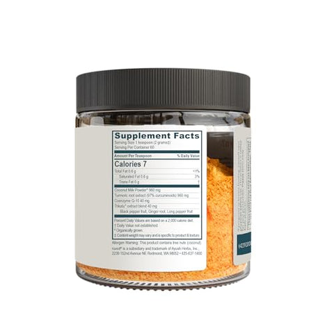 R-U VED - Ruved Golden Blend: Suporte Muscular, Articular e Digestivo de Alta Absorção, Suplemento Herbal Ayurvédico, 120g Pó