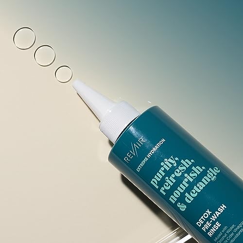 Detox Pré-Lavagem Vinagre de Maçã Enxágue Capilar – Tratamento Pré-Shampoo para Remover Acúmulo – Marca REVAIR - REVAIR