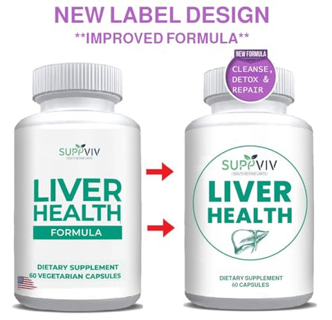 Suppviv - Saúde do Fígado | Desintoxicação e Limpeza do Fígado