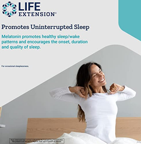 Melatonina IR/XR, 120 Cápsulas (Pacote com 2) – Imediata | Comprimidos para Dormir | Saúde e Bem-Estar - Life Extension