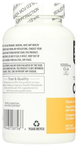 Tonalin Cla 1300mg, 90 Softgels – Óleo de Cártamo Conjugado de Alta Potência - 365 by Whole Foods Market