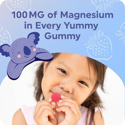 MAV NUTRITION - Gomas Relaxantes de Magnésio para Crianças – Marca: Kids Relaxation – 60 g