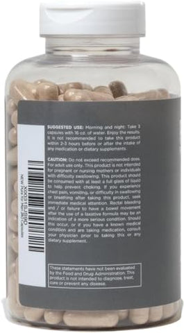 Original – Suplemento de Fibras para Limpeza e Regularidade Digestiva | Psyllium, Aloe Vera, Sementes de Chia e Linhaça | Fórmula Exclusiva | 240g - Pure for Men