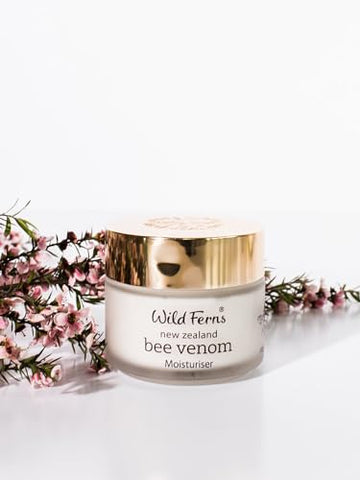 Bee Venom Moisturiser com Mel Manuka 80, 99% Natural, 100g - Wild Ferns