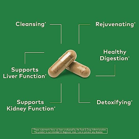 ORGANIC INDIA - Detox Reparador Fígado e Rim – Suplemento Herbal – Desintoxique e Repare com Organic India
