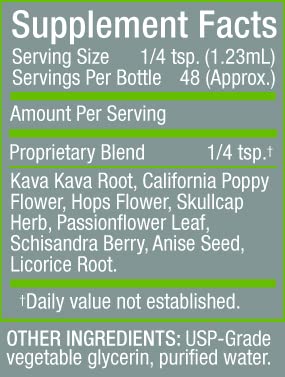 Cedar Bear Naturales - Cedar Bear Kava Calm – Suplemento Herbal Líquido 59 ml – Suporte para o Sistema Nervoso Central e Digestivo