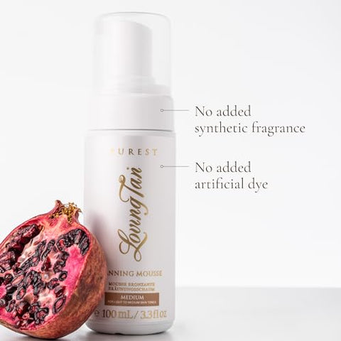 Mousse Bronzeador Puro Médio – Autobronzeador 97% Orgânico Certificado - Loving Tan