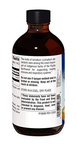 Planetary Herbals - PLANETARY HERBALS Glicerito de Lomatium Full Spectrum, 8 fl. oz. (236 ml) – Suplemento Nutricional
