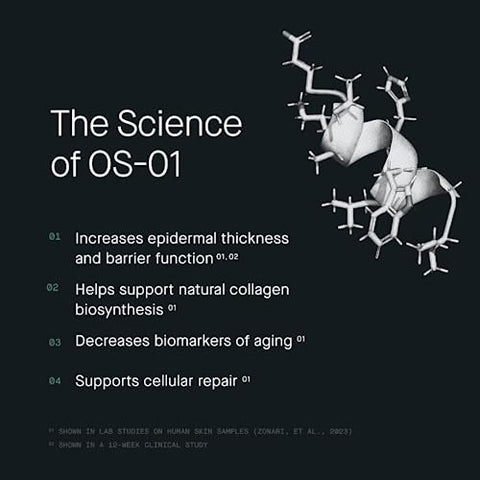 OneSkin - FACE OS-01 Peptídeo Tópico – Suplemento para Pele com 30g