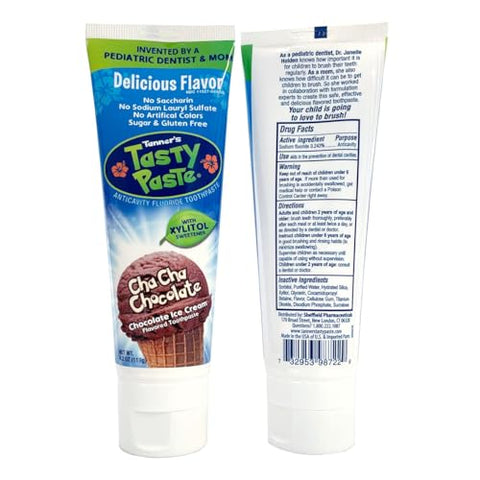 Tanner's Tasty Paste - Tanner’s Tasty Paste – Variedade de Sabores (Baunilha, Chocolate) – 100g