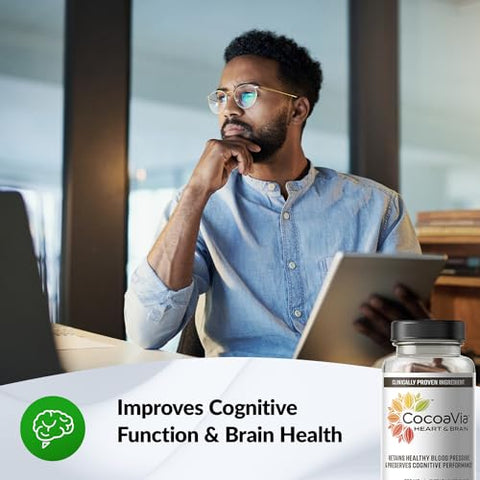 Heart: Suplemento de Cacau para a Saúde do Coração – 60g - CocoaVia