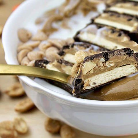 Fit Crunch - FITCRUNCH Barras de Proteína Tamanho Grande, Criadas por Robert Irvine, Barra Assada de 6 Camadas, 6g de Açúcar, Livre de Glúten