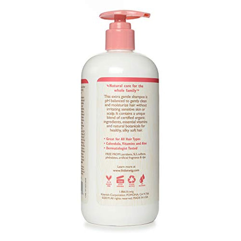 Shampoo Little Twig, Fórmula Natural Derivada de Plantas, Berry Pomegranate, 500ml