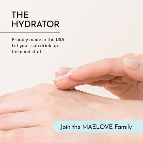 Serum de Ácido Hialurônico com Vitamina B5, Sem Perfume, Leve – 30ml - MAELOVE