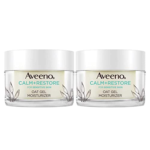 Heywood - Aveeno Calm Restore Gel Hidratante Facial com Aveia, Pele Sensível, 50ml – Hipoalergênico, Sem Fragrância