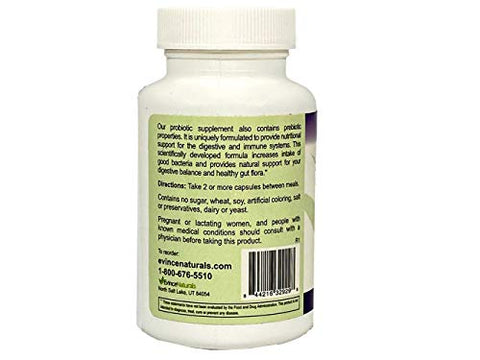 EvinceNaturals - Probióticos 90 Cápsulas – Marca de Produto, Benefícios para a Saúde | [Brand Name]