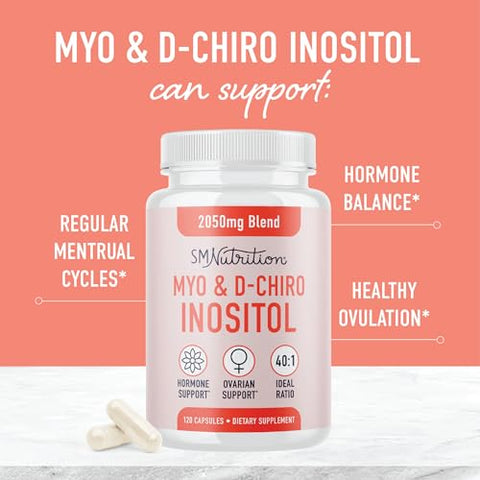 Myo-Inositol: Aumente sua saúde com o poderoso Myo-Inositol – 100g - SMNutrition