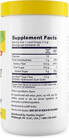 Fiber Clear Mixing (Sunfiber) – 225g – Suplemento para Saúde Intestinal Feminina - Healthy Origins