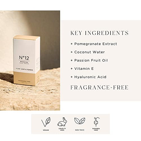 Lux Unfiltered - Lux Unfiltered N°12 Gotas Autobronzeadoras para o Rosto sem Fragrância, Gotas Autobronzeadoras para o Rosto, Ácido Hialurônico, Vitamina E, Óleo de Maracujá, Livre de Glúten, Cruelty Free e Vegano