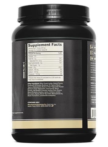 Proteína Isolada de Soro de Leite Grass Fed – Baunilha (30 Porções) - ONNIT