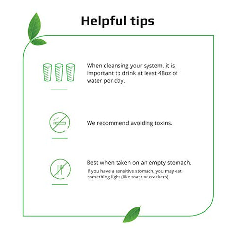 QTabs Detox Rápido no Mesmo Dia, Portátil e Discreto, 10 Comprimidos - Herbal Clean