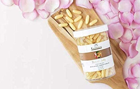 Geléia Real Vital 1000mg (300 Cápsulas) Suplemento Dietético Autêntico de Qualidade Pura e Genuína Há Mais de 30 Anos - EVERHEALTH