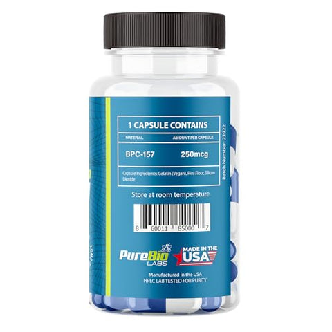 Pure Bio Labs - BP-C157 Peptide Compound Pro: Potencialize a Reparação Muscular com Eficiência