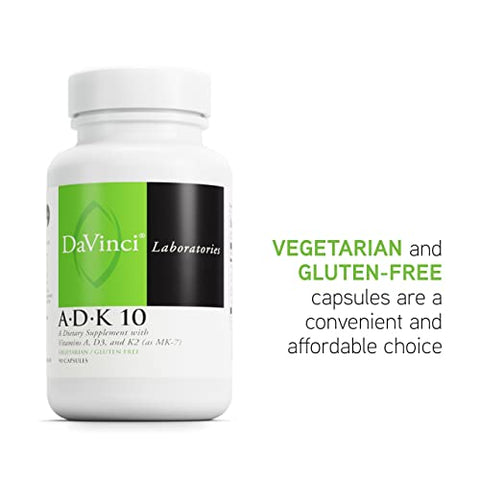 Labs ADK 10 – Suporte para ossos e coração – 60 cápsulas - DAVINCI