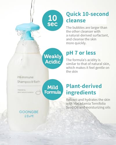 GOONGBE - Shampoo Pri-mmune: Fortaleça seu cabelo com a fórmula imunizante de alta performance | 250ml