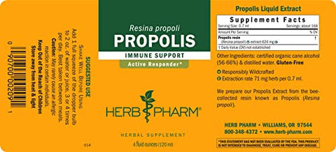 Extrato Líquido de Própolis para Suporte ao Sistema Imunológico – 118 ml - Herb Pharm