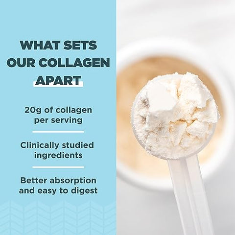 Colágeno Peptídeos Sem Sabor, 280g - Ancient Nutrition