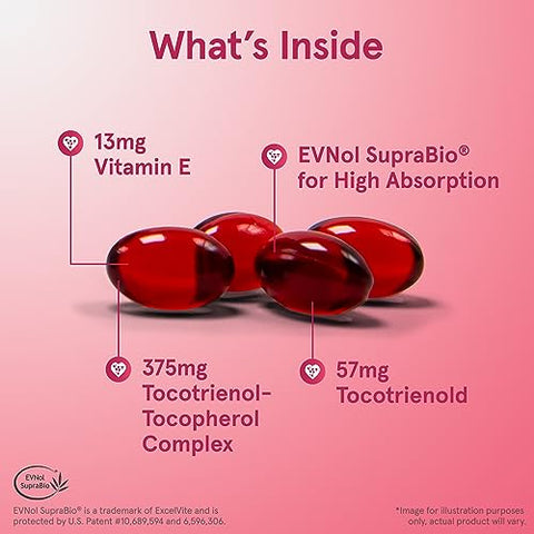Toco-Sorb: Suporte à Saúde Cardiovascular e Função Cerebral, Fórmula de Alta Absorção, Complexo de Tocotrienol-Tocoferol e Vitamina E, 60 Softgels, 30 Dias de Fornecimento - Jarrow Formulas