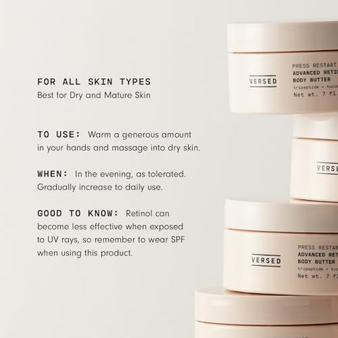 Advanced Retinol Body Butter – Loção Corporal com Retinol Encapsulado | Marca Versed - Versed