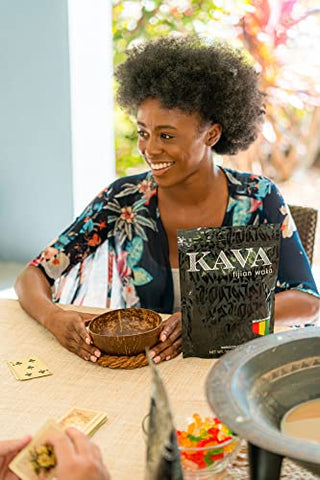 Wakacon - Kava Waka em Pó – Autêntico, Nobre Pó de Raiz de Kava de Fiji – Premium, Sustentável, 16g